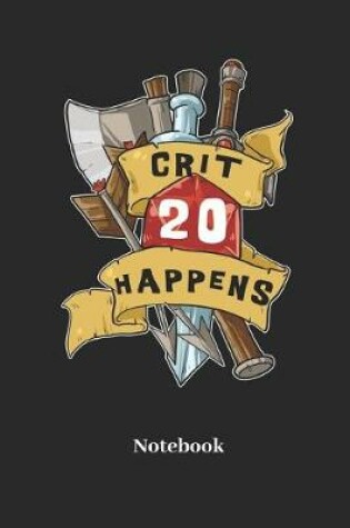 Cover of Crit Happens Notebook