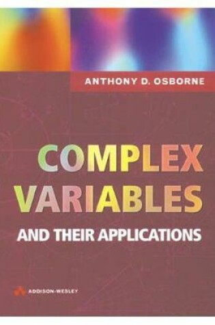 Cover of Complex Variables and their Applications