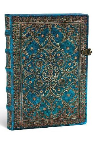 Cover of Azure (Equinoxe) Midi Lined Hardcover Journal (Clasp Closure)