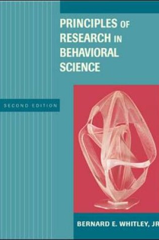 Cover of Principles of Research in Behavioral Science with Internet Guide