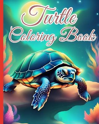 Book cover for Turtle Coloring Book