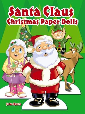 Book cover for Santa Claus Christmas Paper Dolls