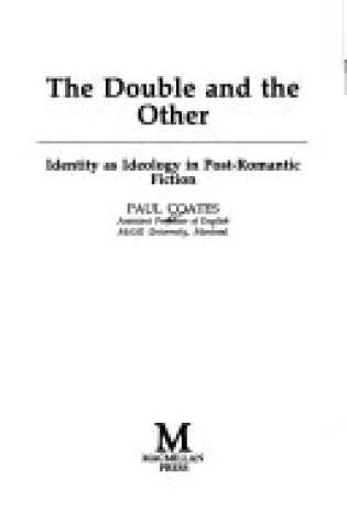 Cover of The Double and the Other