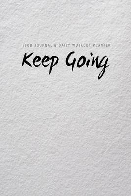 Book cover for Food Journal & Daily Workout Planner