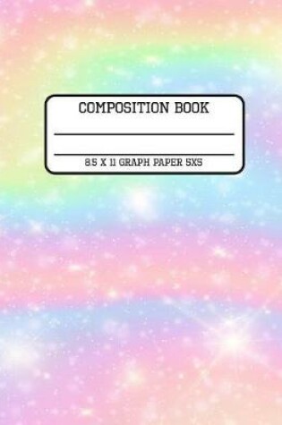 Cover of Composition Book Graph Paper 5x5