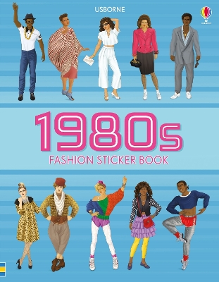 Book cover for 1980s Fashion Sticker Book