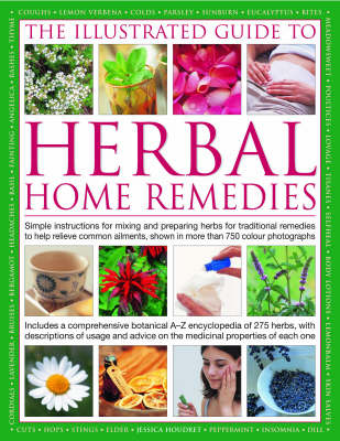 Book cover for Illustrated Guide to Herbal Home Remedies