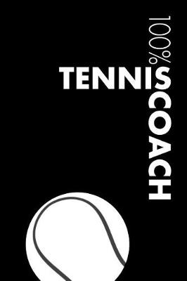 Book cover for Tennis Coach Notebook