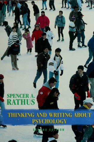 Cover of Thinking and Writing About Psychology