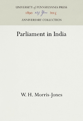 Book cover for Parliament in India