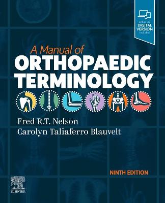 Cover of A Manual of Orthopaedic Terminology