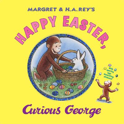 Book cover for Happy Easter, Curious George