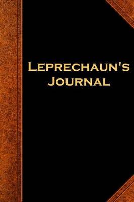 Cover of Leprechaun's Journal Vintage Style