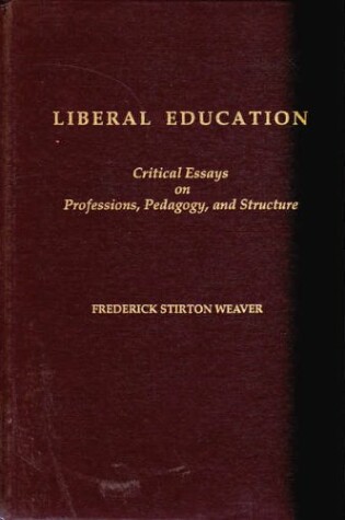 Cover of Liberal Education