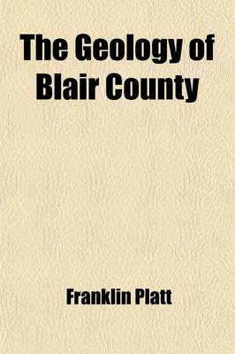 Book cover for The Geology of Blair County Volume 57, PT. 1