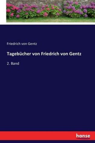Cover of Tagebücher von Friedrich von Gentz