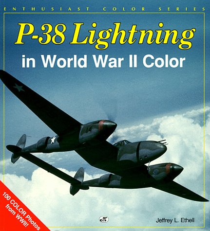 Book cover for The P-38 Lightning in World War II Color