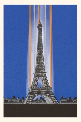 Cover of Vintage Journal Art Deco Eiffel Tower