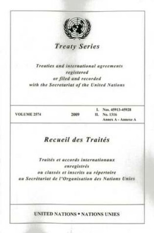 Cover of Treaty Series 2574