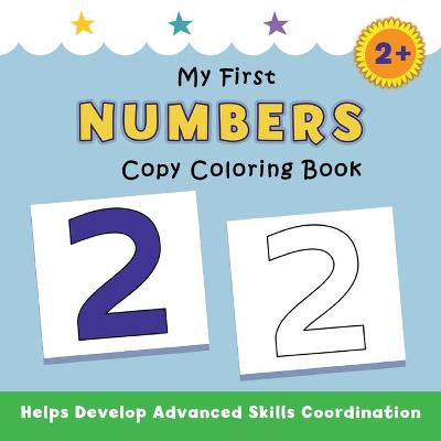 Book cover for My First Numbers Copy Coloring Book