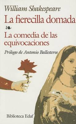 Book cover for La Fierecilla Domada/La Comedia de las Equivocaciones