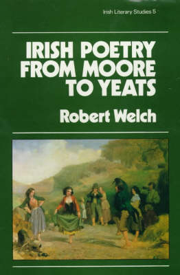 Book cover for Irish Poetry from Moore to Yeats