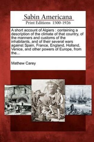 Cover of A Short Account of Algiers