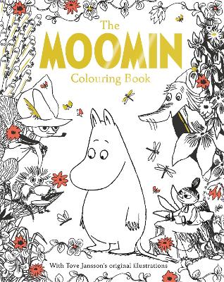 Cover of The Moomin Colouring Book