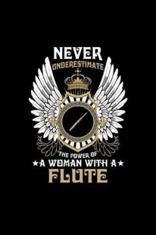 Cover of Flute - Power of a woman with a flute