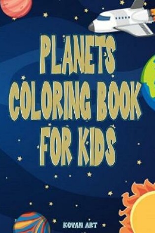 Cover of Planets Coloring Book