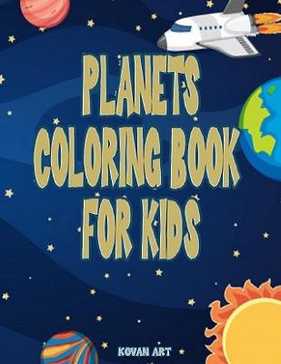 Book cover for Planets Coloring Book
