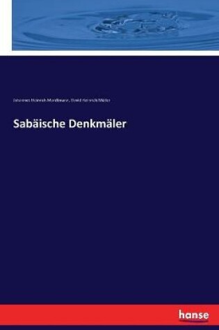 Cover of Sabäische Denkmäler