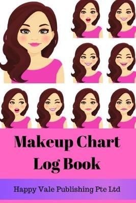 Book cover for Makeup Chart Log Book