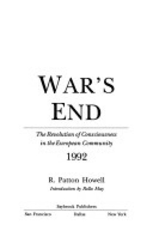 Cover of Wars End