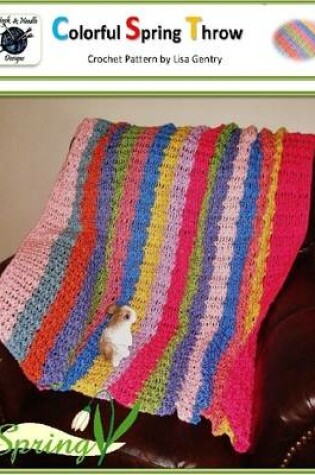 Cover of Colorful Spring Throw - Crochet Pattern