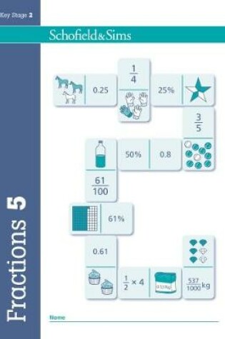 Cover of Fractions, Decimals and Percentages Book 5 (Year 5, Ages 9-10)
