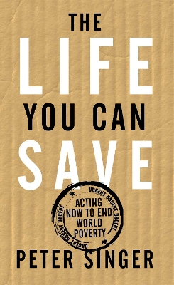 Book cover for The Life You Can Save