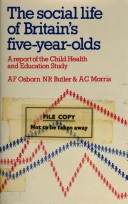 Book cover for The Social Life of Britain's Five Year Olds