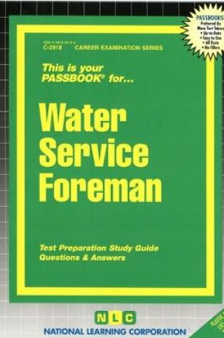 Cover of Water Service Foreman