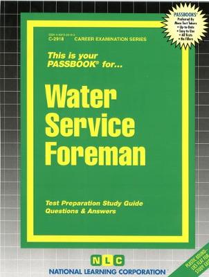 Book cover for Water Service Foreman