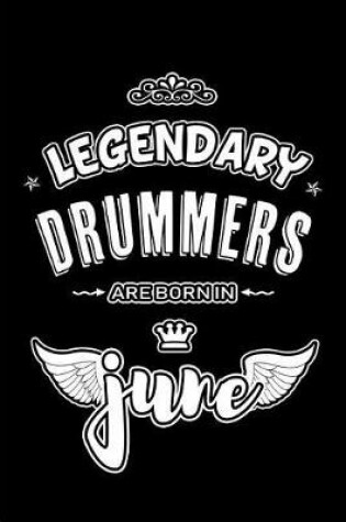 Cover of Legendary Drummers are born in June