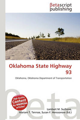 Cover of Oklahoma State Highway 93