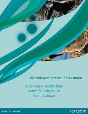 Book cover for Automotive Technology Pearson New International Edition, plus MyAutomotiveLab without eText