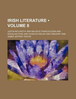 Book cover for Irish Literature (Volume 8)