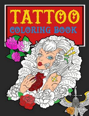 Book cover for Tattoo Coloring Book