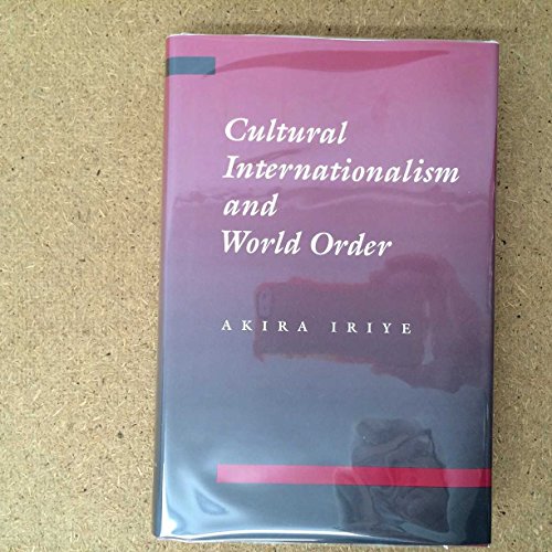 Book cover for Cultural Internationalism and World Order