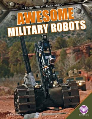 Book cover for Awesome Military Robots