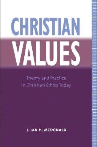 Cover of Christian Values