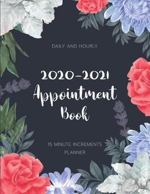Book cover for 2020-2021 Appointment Book Daily and Hourly
