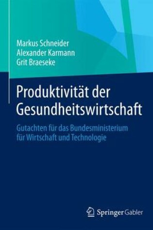Cover of Produktivitat Der Gesundheitswirtschaft